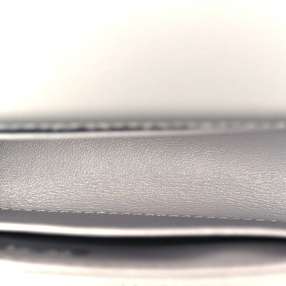 Chanel Caviar Quilted Nano Coco Handle Clutch With Chain Grey 5 of 11