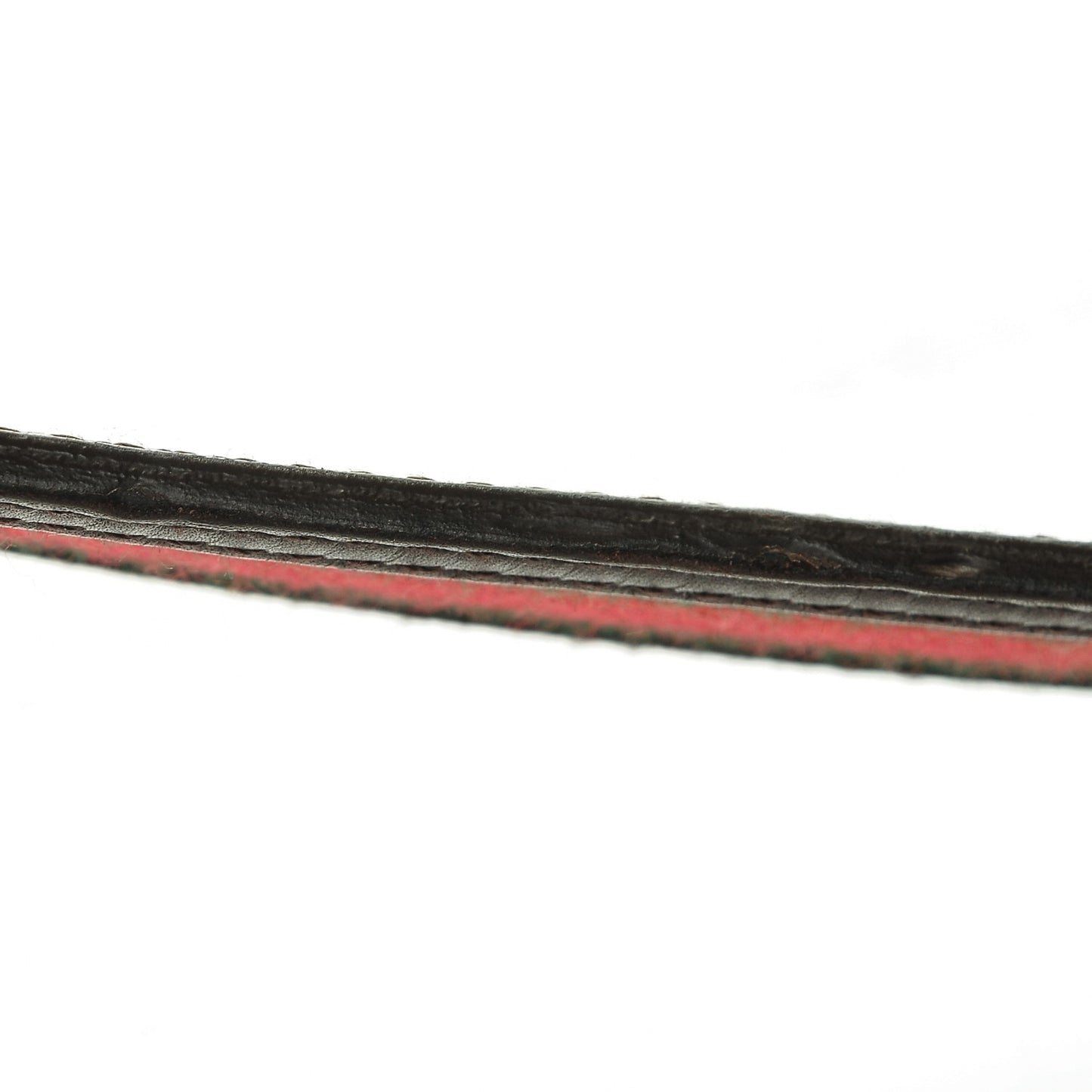 Canvas Web Interlocking G Belt 85 34 Dark Brown