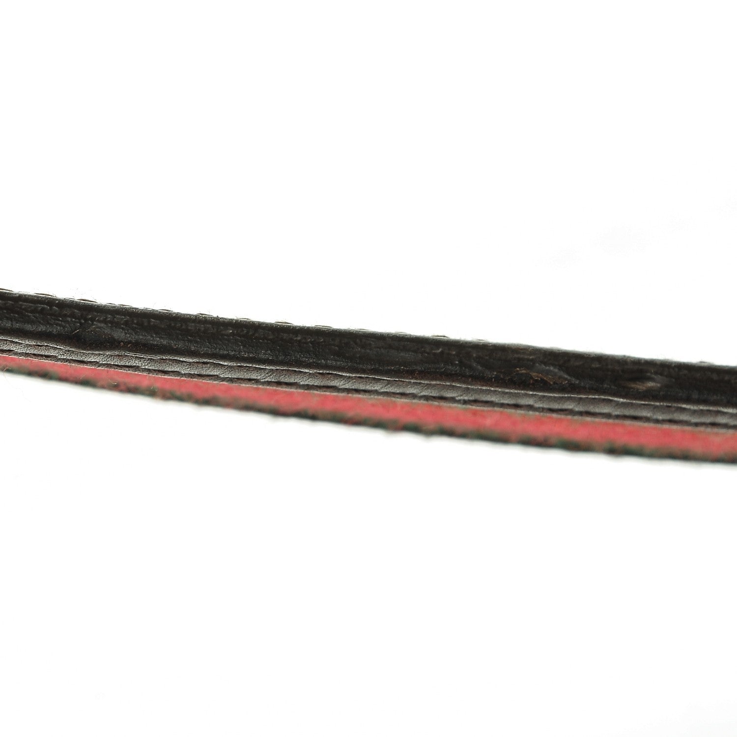 Gucci Canvas Web Interlocking G Belt 85 34 Dark Brown 6 of 6