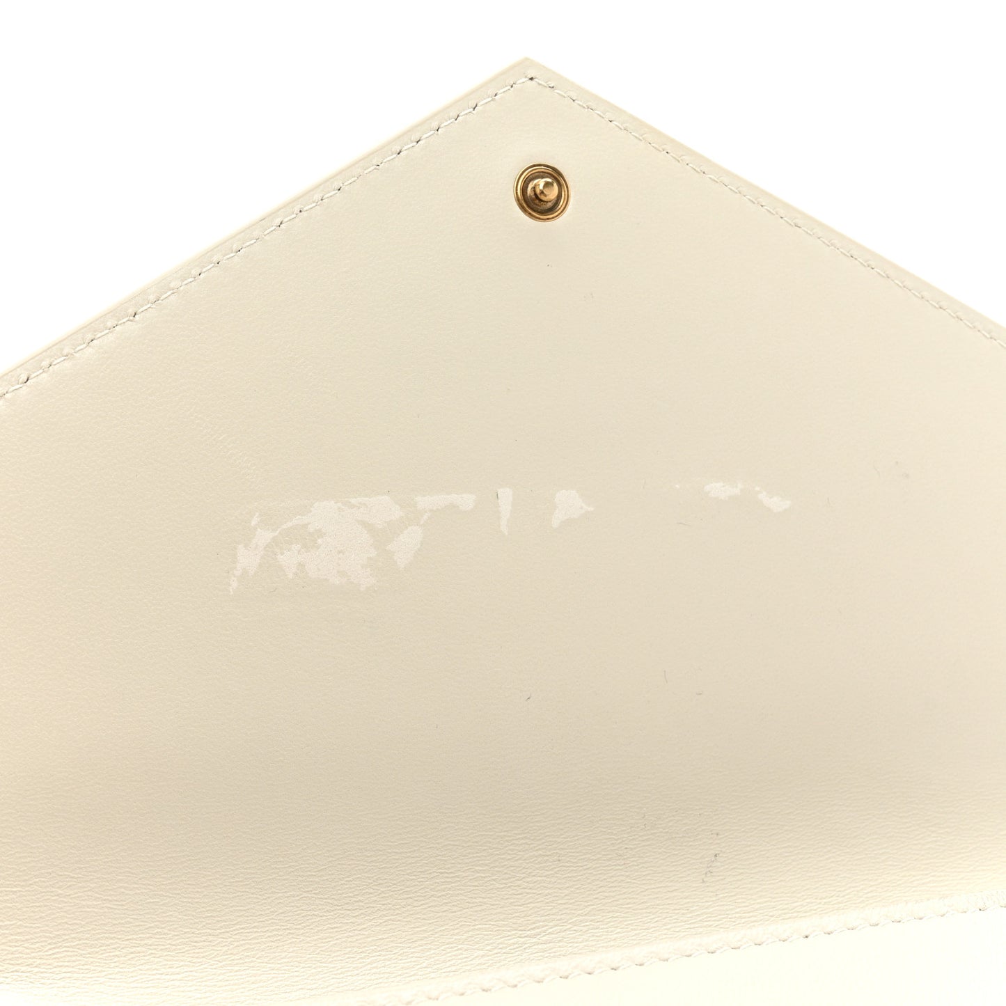 Nappa Monogram Cassandre Flap Pouch Crema Soft