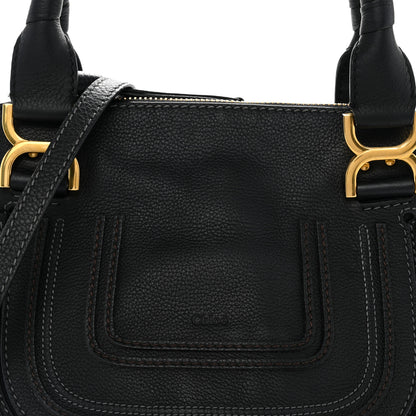 Chloe Calfskin Small Marcie Satchel Black 7 of 9