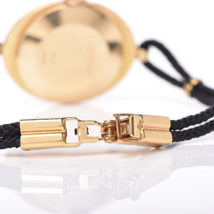 Cartier 18K Yellow Gold Cord 21mm Oval Mechanical Watch 6 of 6