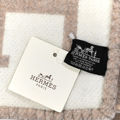 Hermes Wool Cashmere Avalon III Blanket Coco Camomille 3 of 3