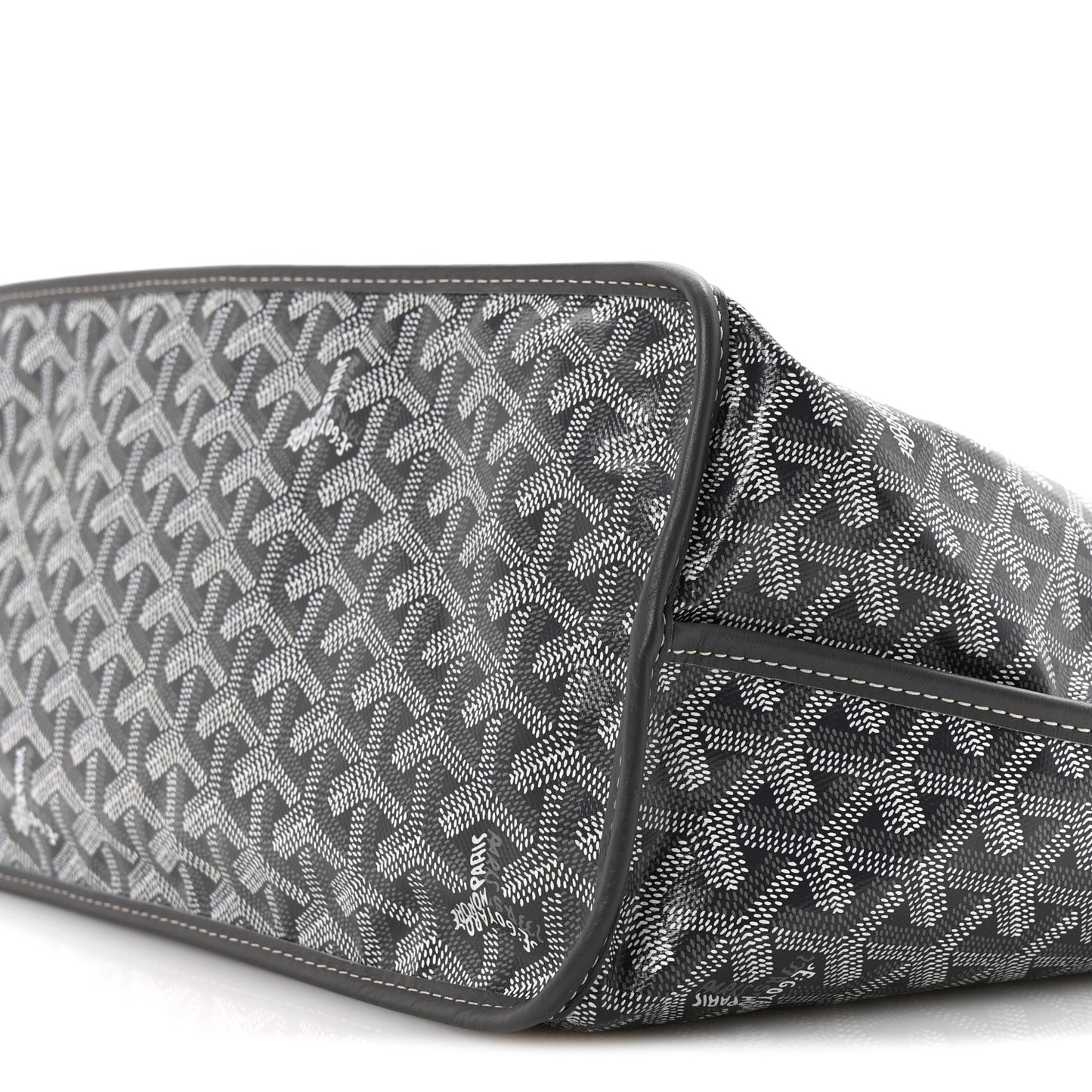 Goyardine Reversible Anjou PM Grey
