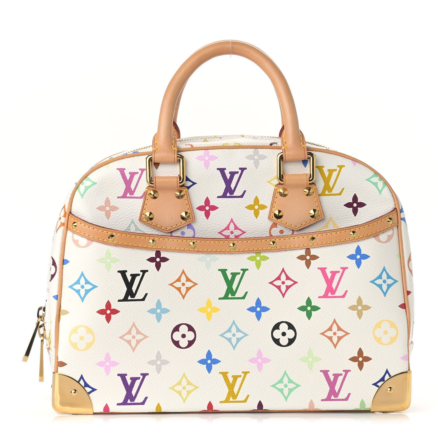 Louis Vuitton Monogram Multicolor Trouville White 1 of 8
