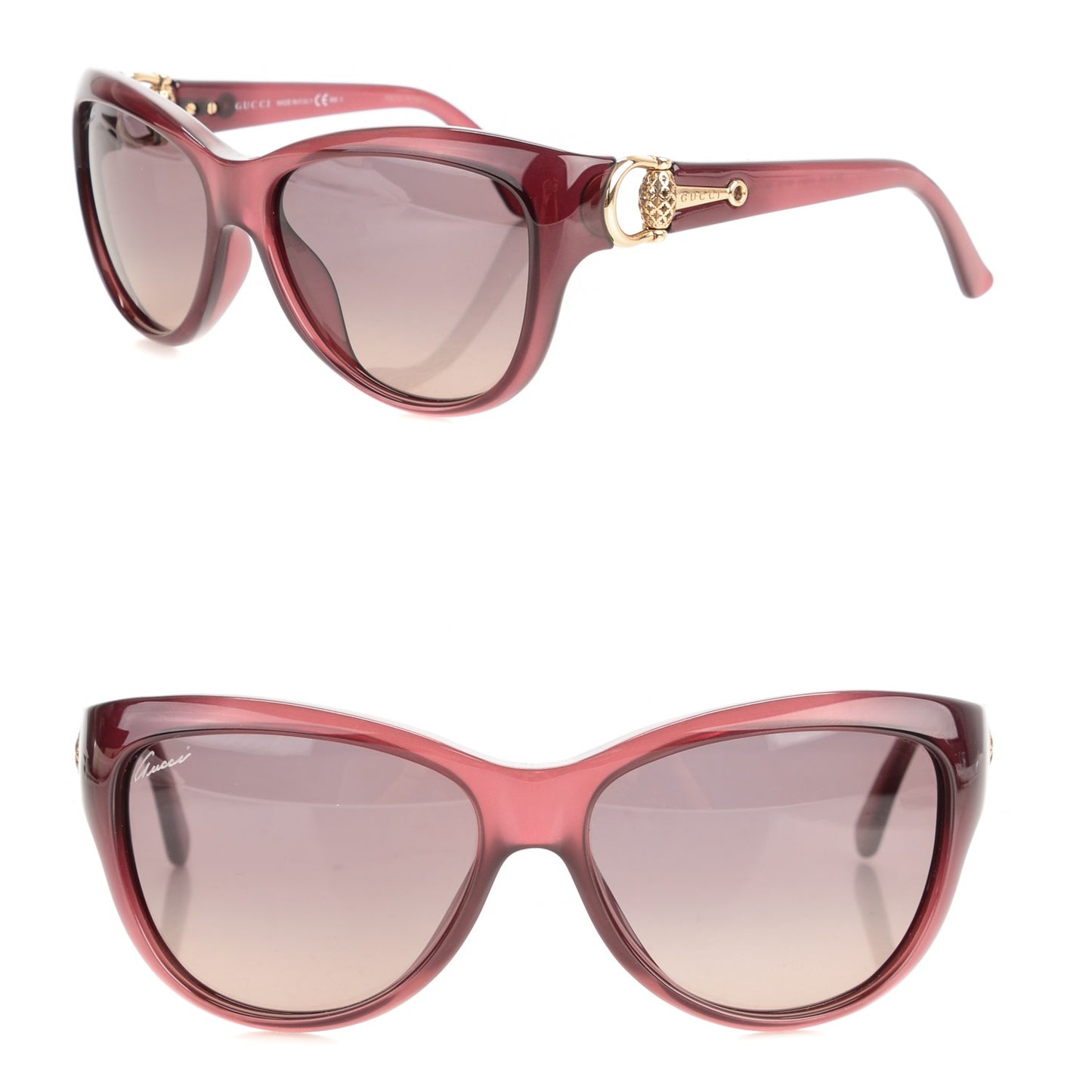 Horsebit Sunglasses 3711/S Dark Purple