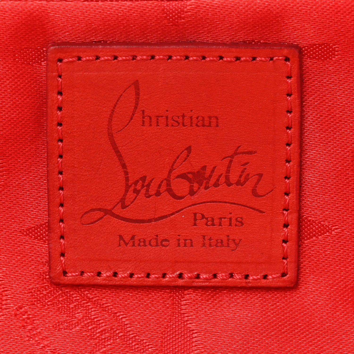 Christian Louboutin Patent Miss Loubi Clutch Nude 6 of 8