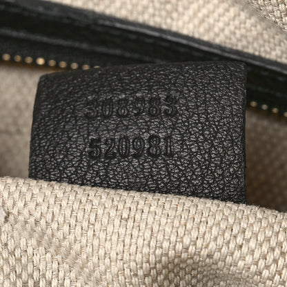 Gucci Pebbled Calfskin Small Soho Bowler Black 9 of 11