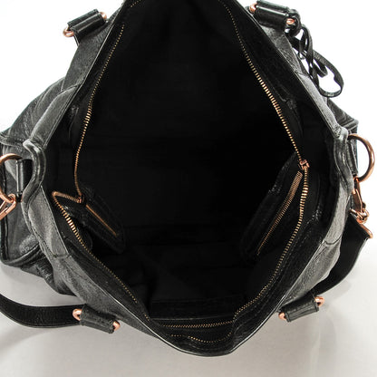 Balenciaga Agneau Giant 12 Rose Gold Hardware City Black 5 of 7