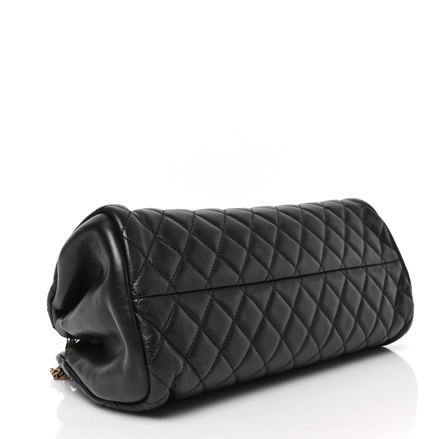 Chanel Lambskin Quilted Medium Just Mademoiselle Black 7 of 15