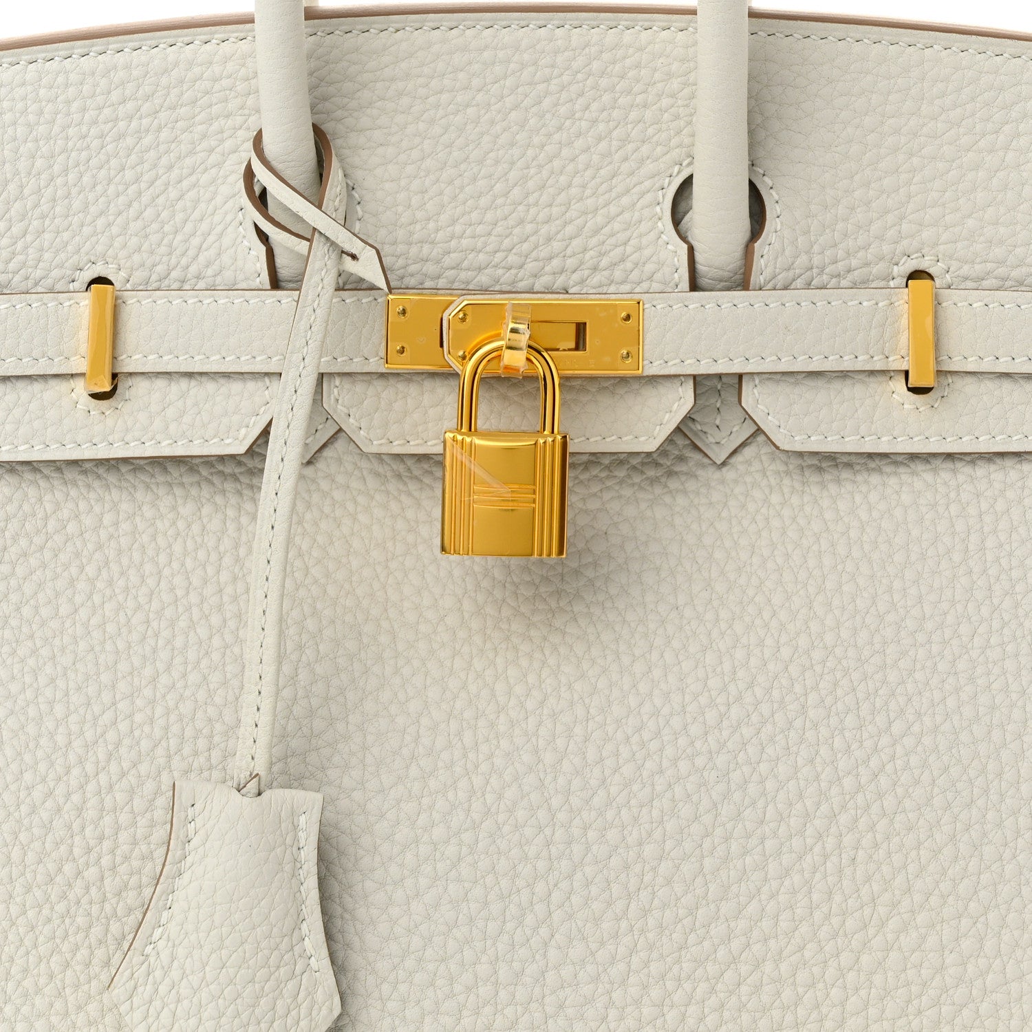 Hermes Togo Birkin 25 Gris Perle 8 of 11