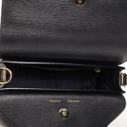 Proenza Schouler Textured Leather Mini PS11 Classic Shoulder Bag Black 5 of 9