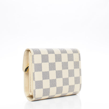 Louis Vuitton Damier Azur Joey Wallet 3 of 10