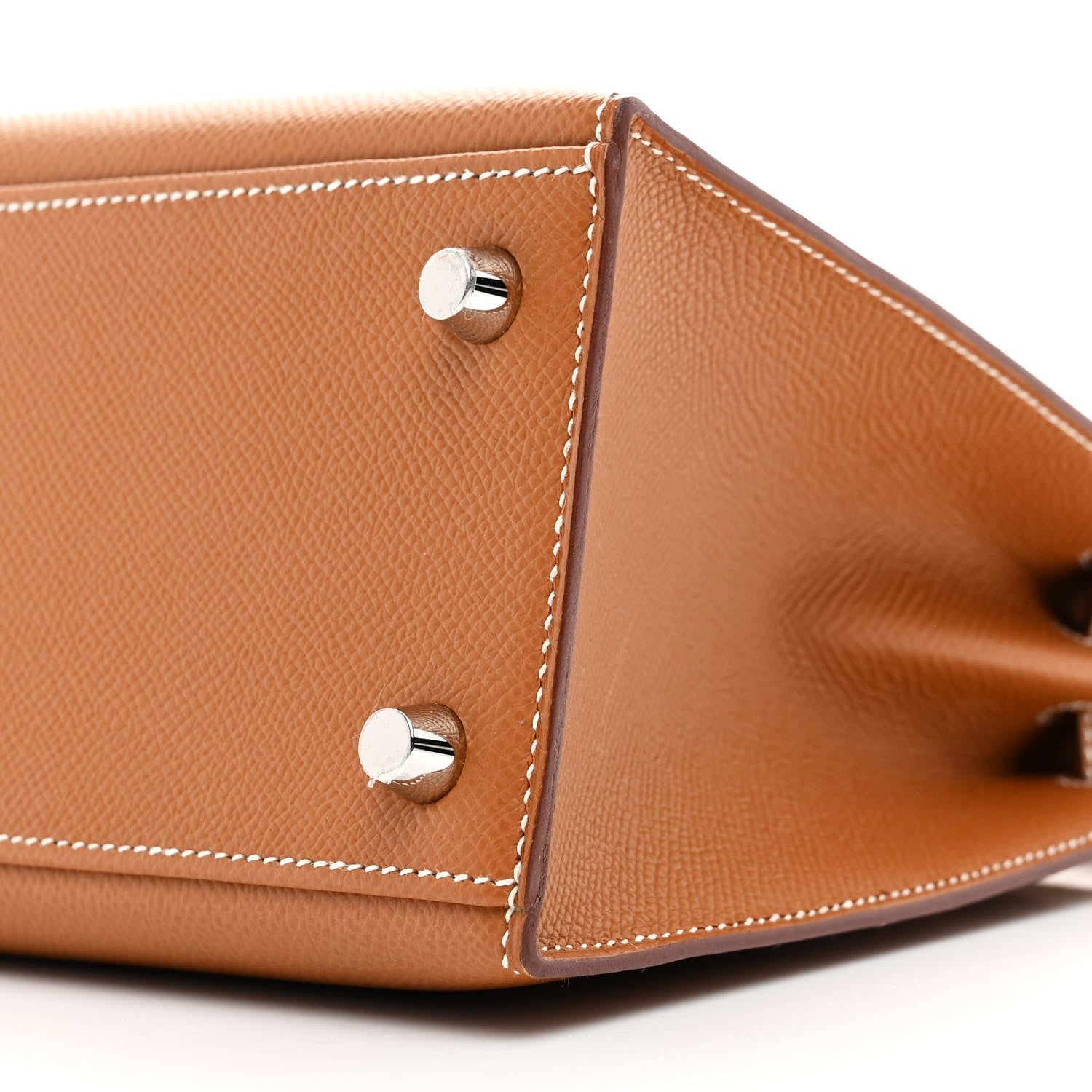Hermes Epsom Kelly Sellier 25 Gold 8 of 9