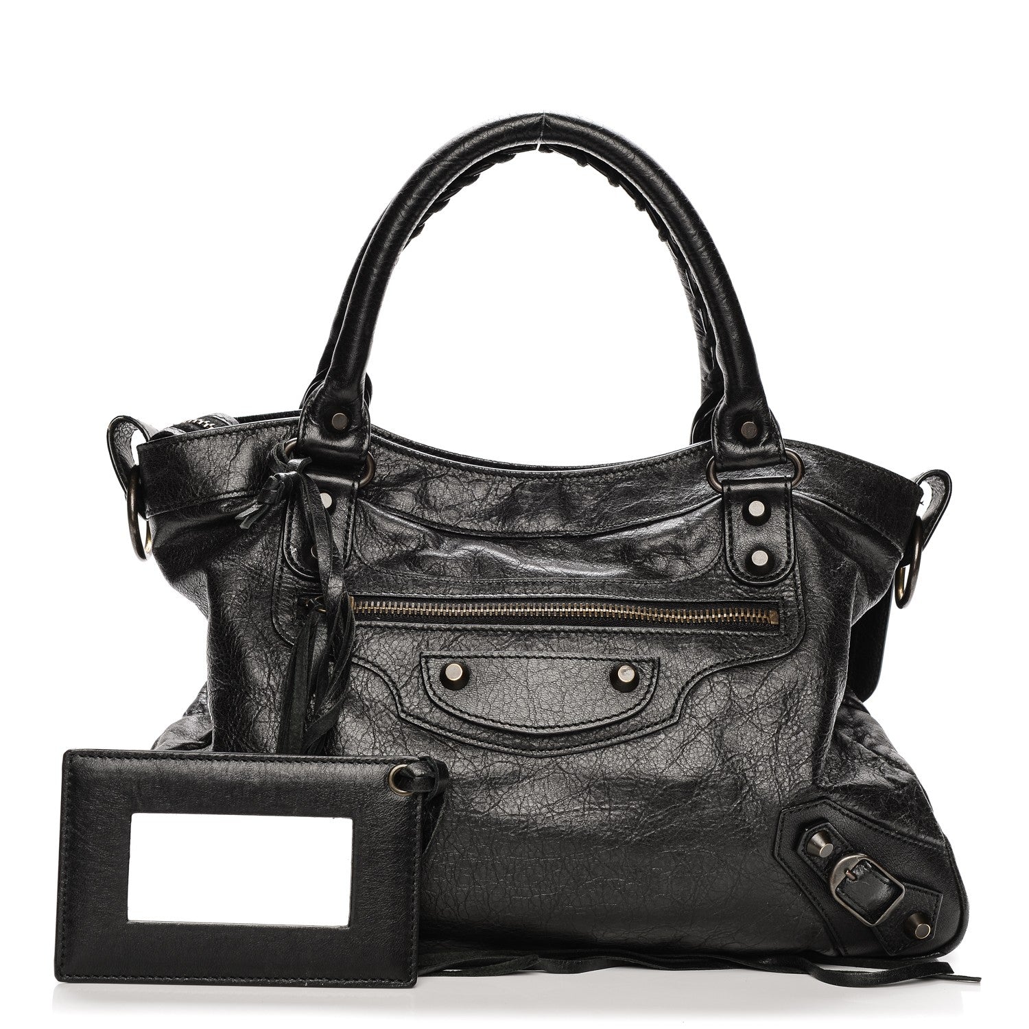 Balenciaga Agneau Classic Hardware Town Black 1 of 7