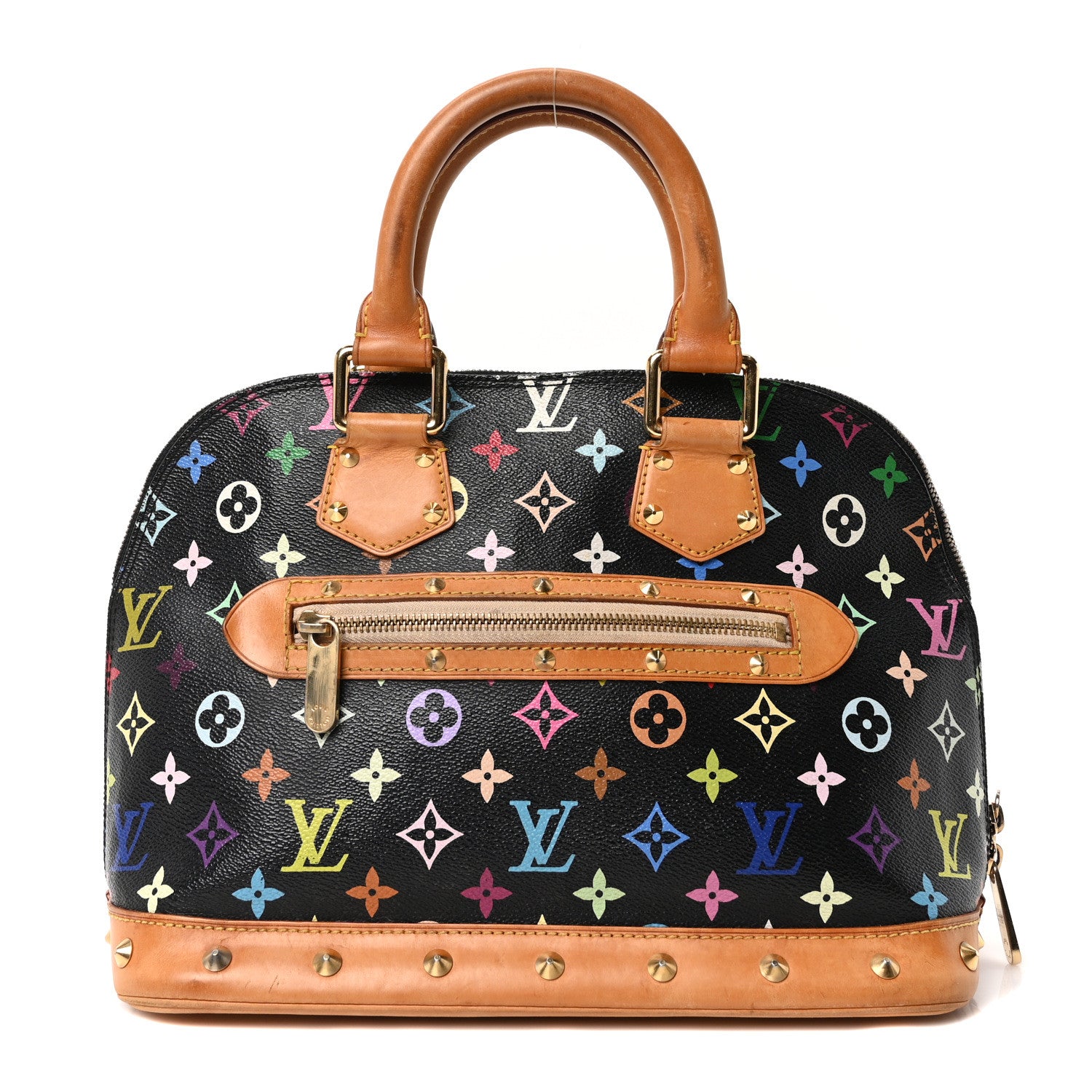 Louis Vuitton Monogram Multicolor Alma Black 1 of 9