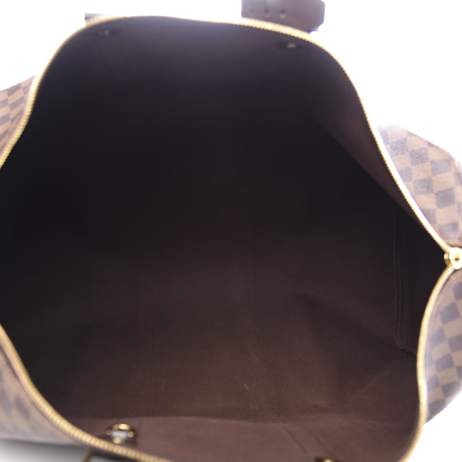 Louis Vuitton Damier Ebene Keepall Bandouliere 55 4 of 11