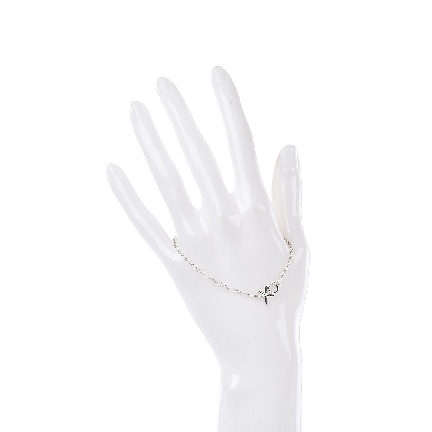 Tiffany Sterling Silver Paloma Picasso XO Bracelet 2 of 6