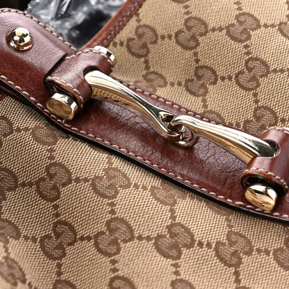 Gucci Monogram Medium Pelham Shoulder Bag Brown 23 of 26