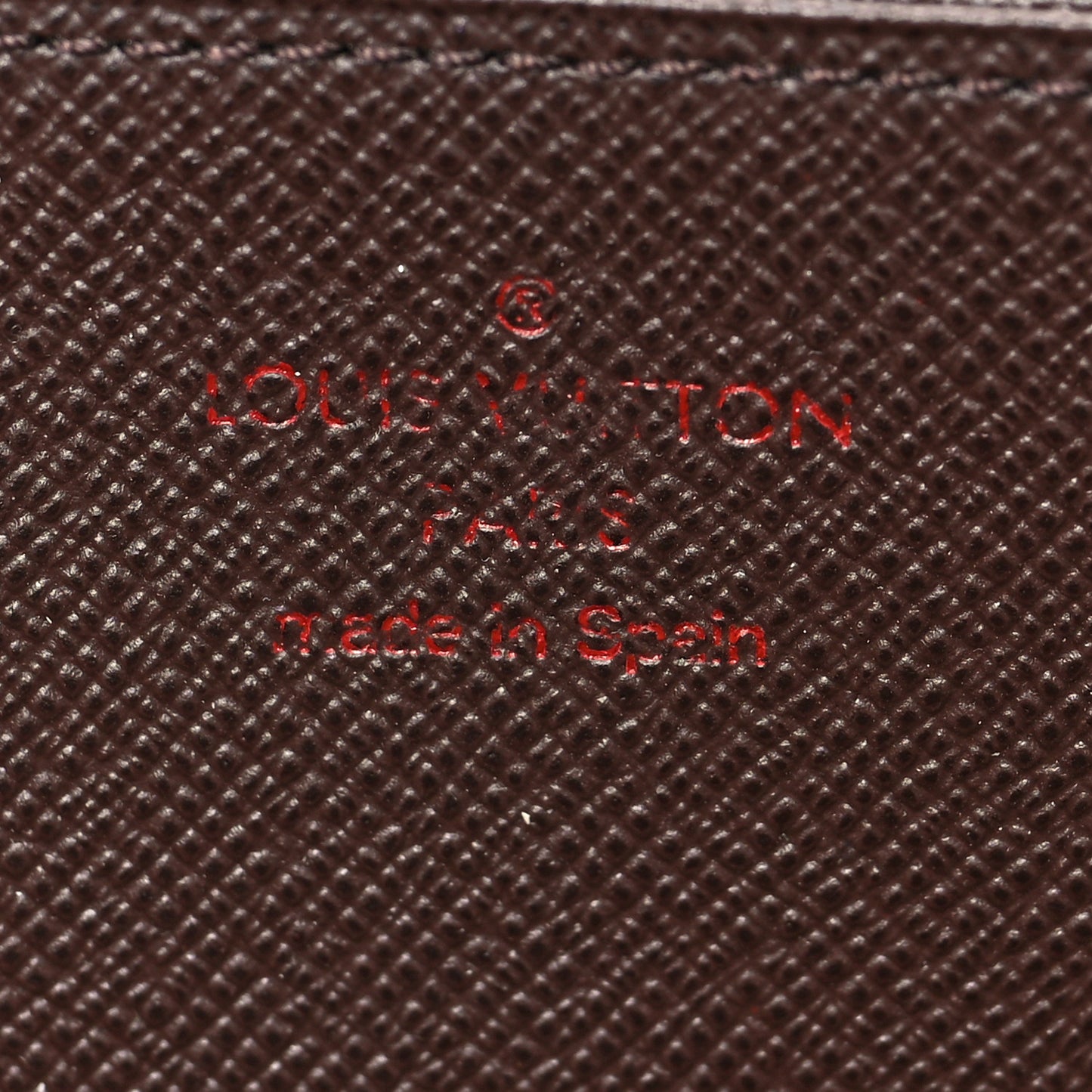 Damier Ebene Zippy Wallet