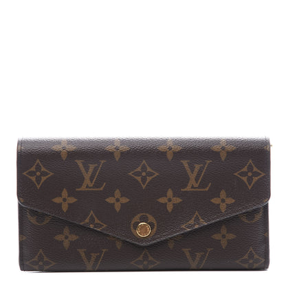 Louis Vuitton Monogram Sarah Wallet NM 1 of 7