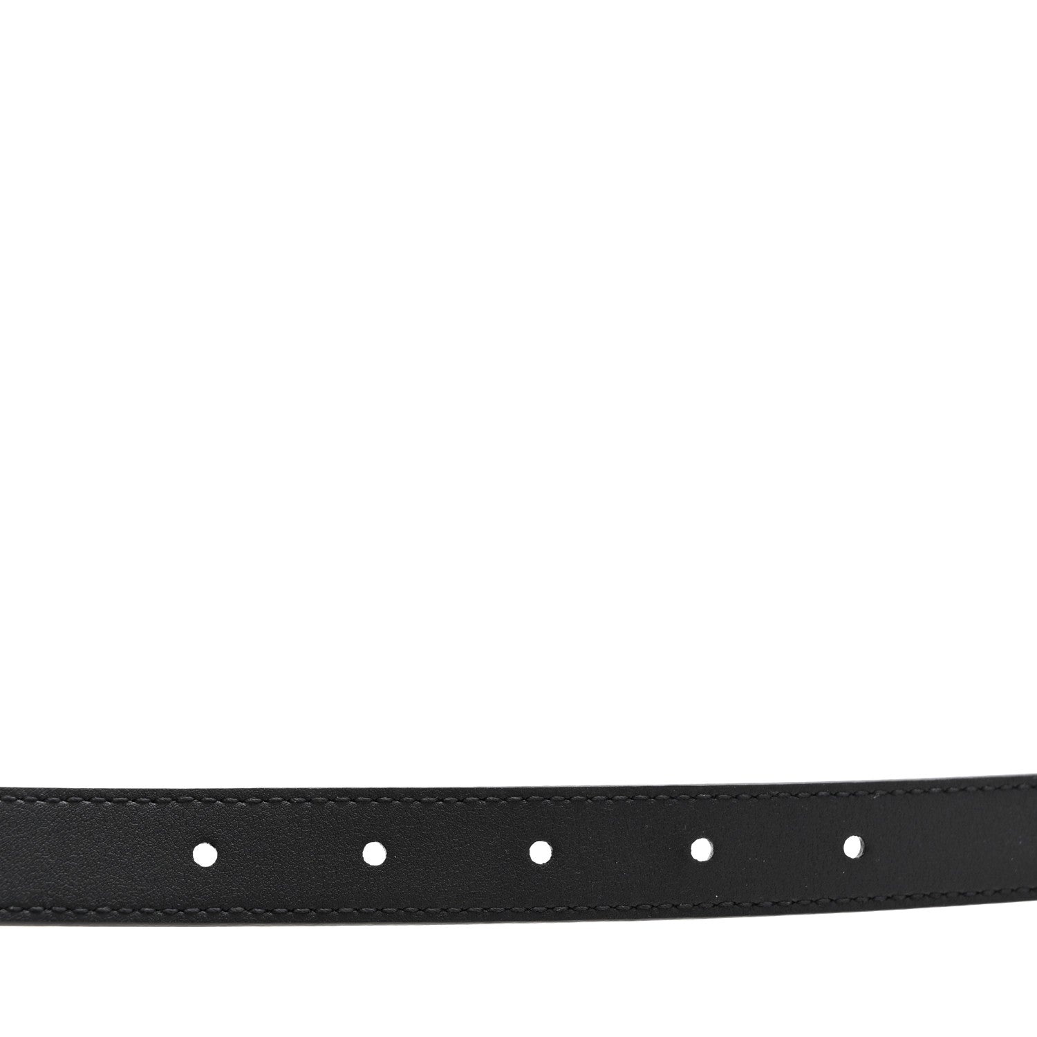 Gucci Calfskin Double G 20mm Belt 95 38 Black 4 of 5