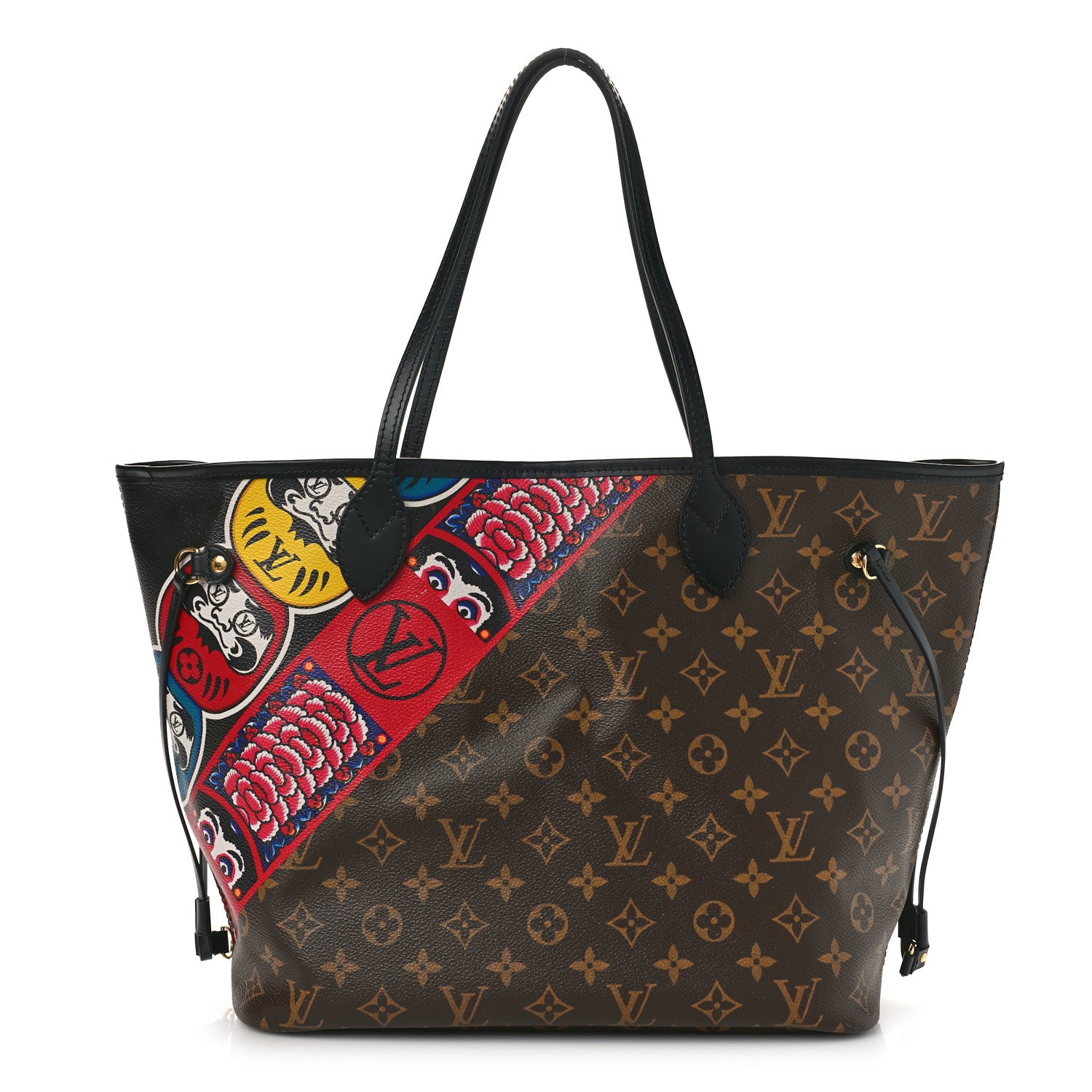 Louis Vuitton Monogram Kabuki Neverfull MM 3 of 10