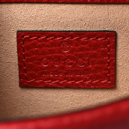 Gucci Calfskin Super Mini Dionysus Shoulder Bag Hibiscus Red 6 of 10