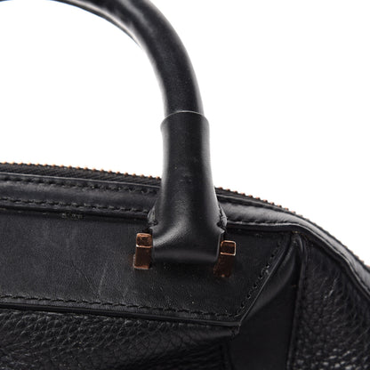 Alexander Wang Pebbled Calfskin Mini Emile Black Rose Gold Hardware 10 of 16