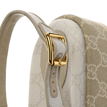 Gucci GG Supreme Monogram Granada Kid Angelina Platform 35mm Slingback Sandals 39 White Mystic White 9 of 12
