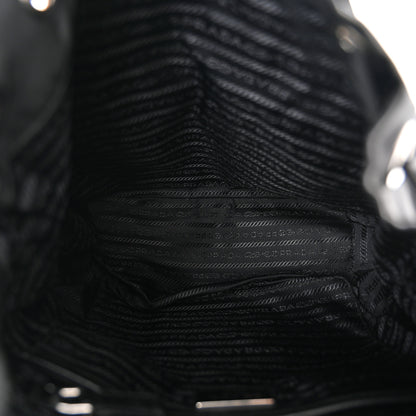 Prada Tessuto Nylon Saffiano Small Backpack Black 5 of 10