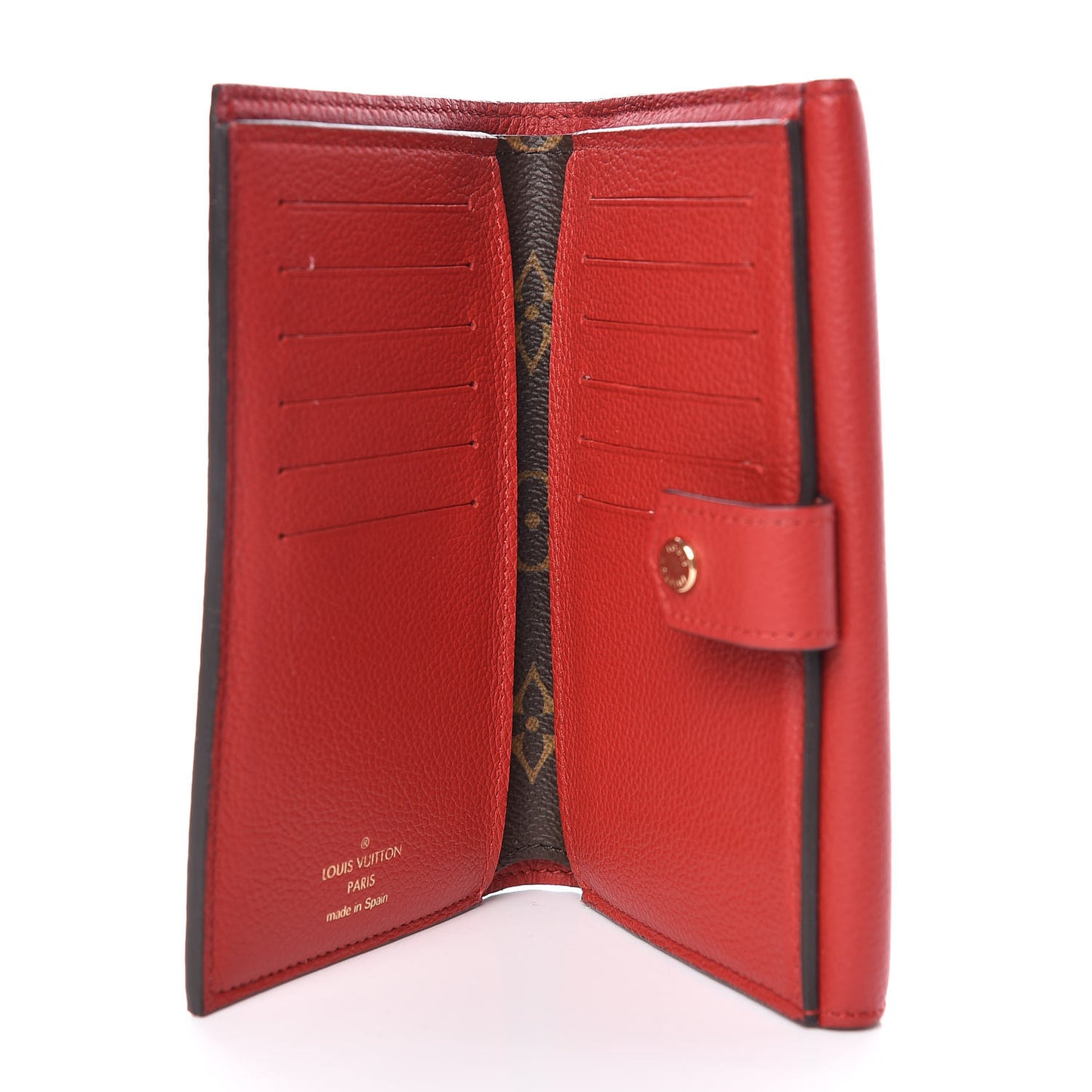 Monogram Pallas Compact Wallet Cherry