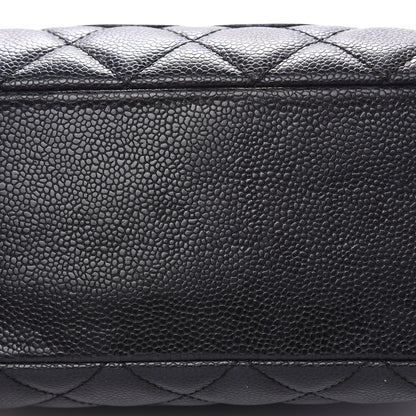 Chanel Caviar Quilted Petit Shopping Tote PST Black 10 of 17