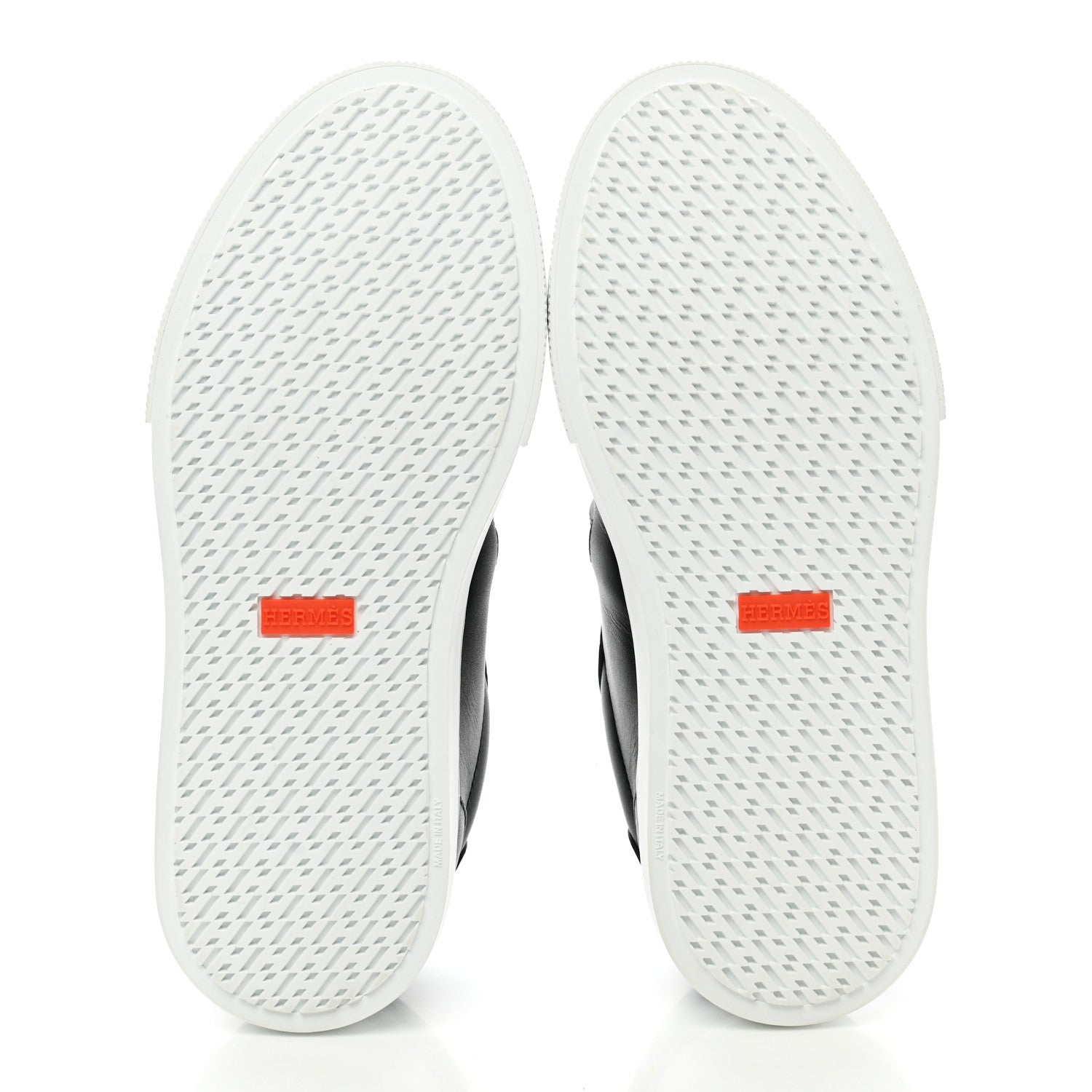 Hermes Calfskin Day Sneakers 36.5 Black 5 of 9