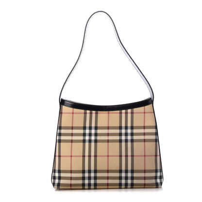 Burberry House Check Shoulder Bag Black 1 of 9