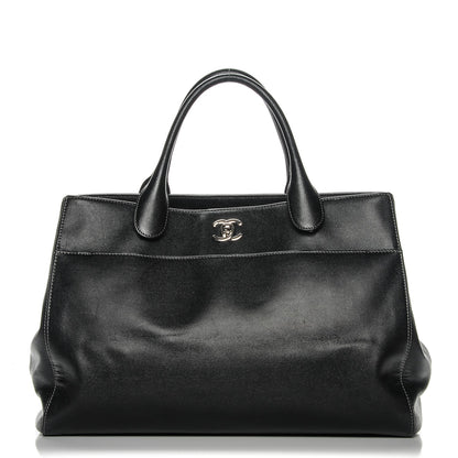 Chanel Caviar Medium Cerf Executive Shopper Tote Black 1 of 8