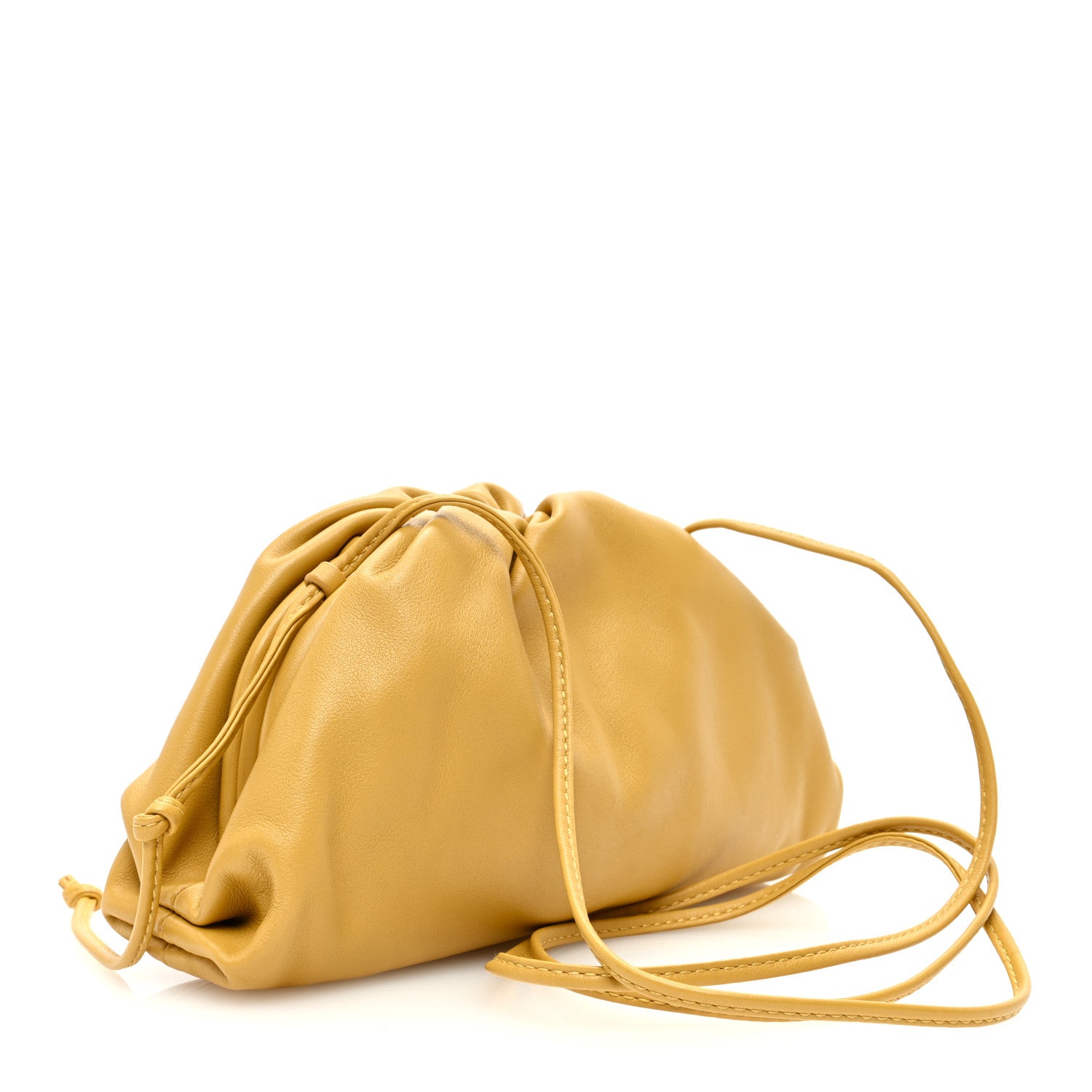 Bottega Veneta Butter Calfskin The Mini Pouch Butterscotch 3 of 10