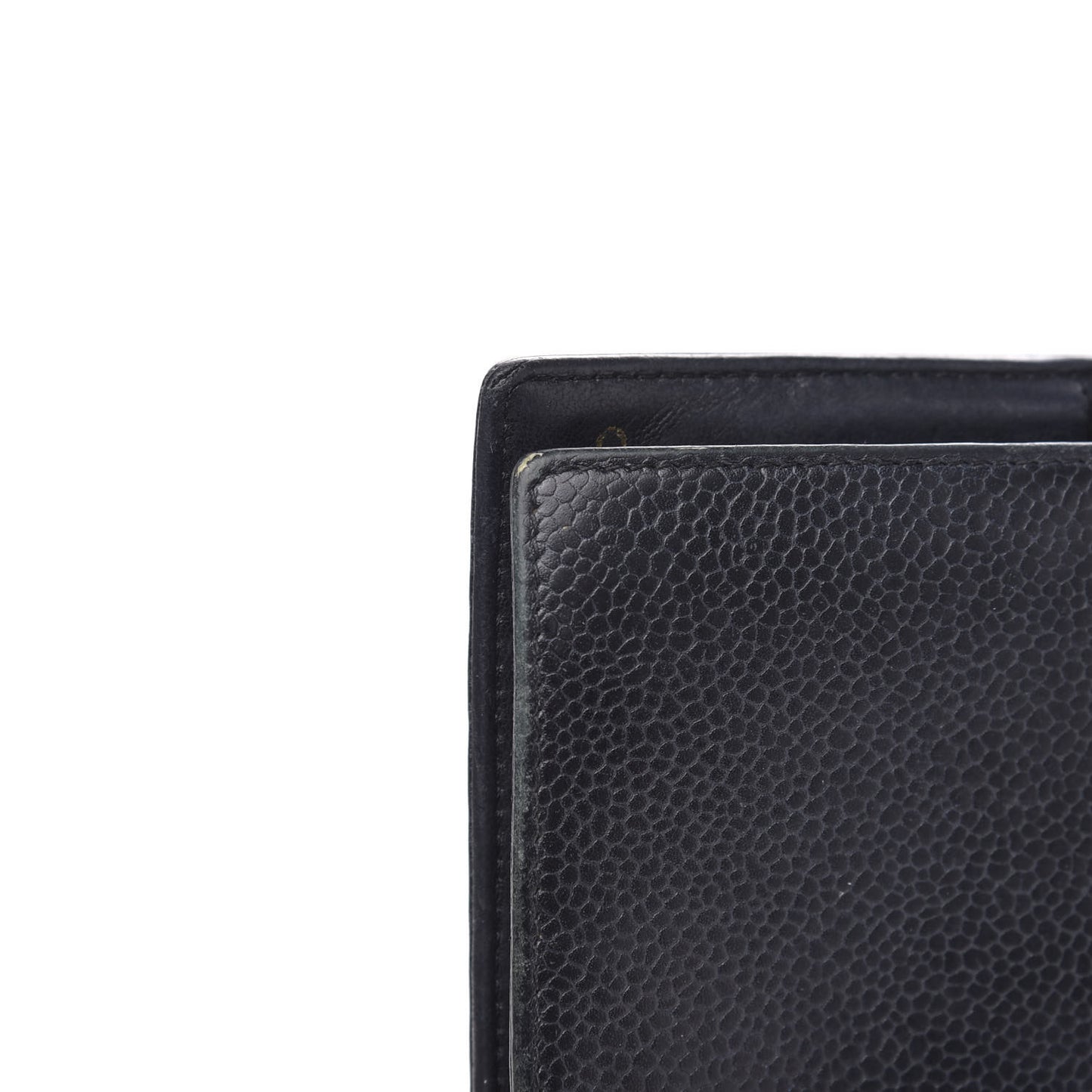 Caviar Timeless CC French Wallet Black