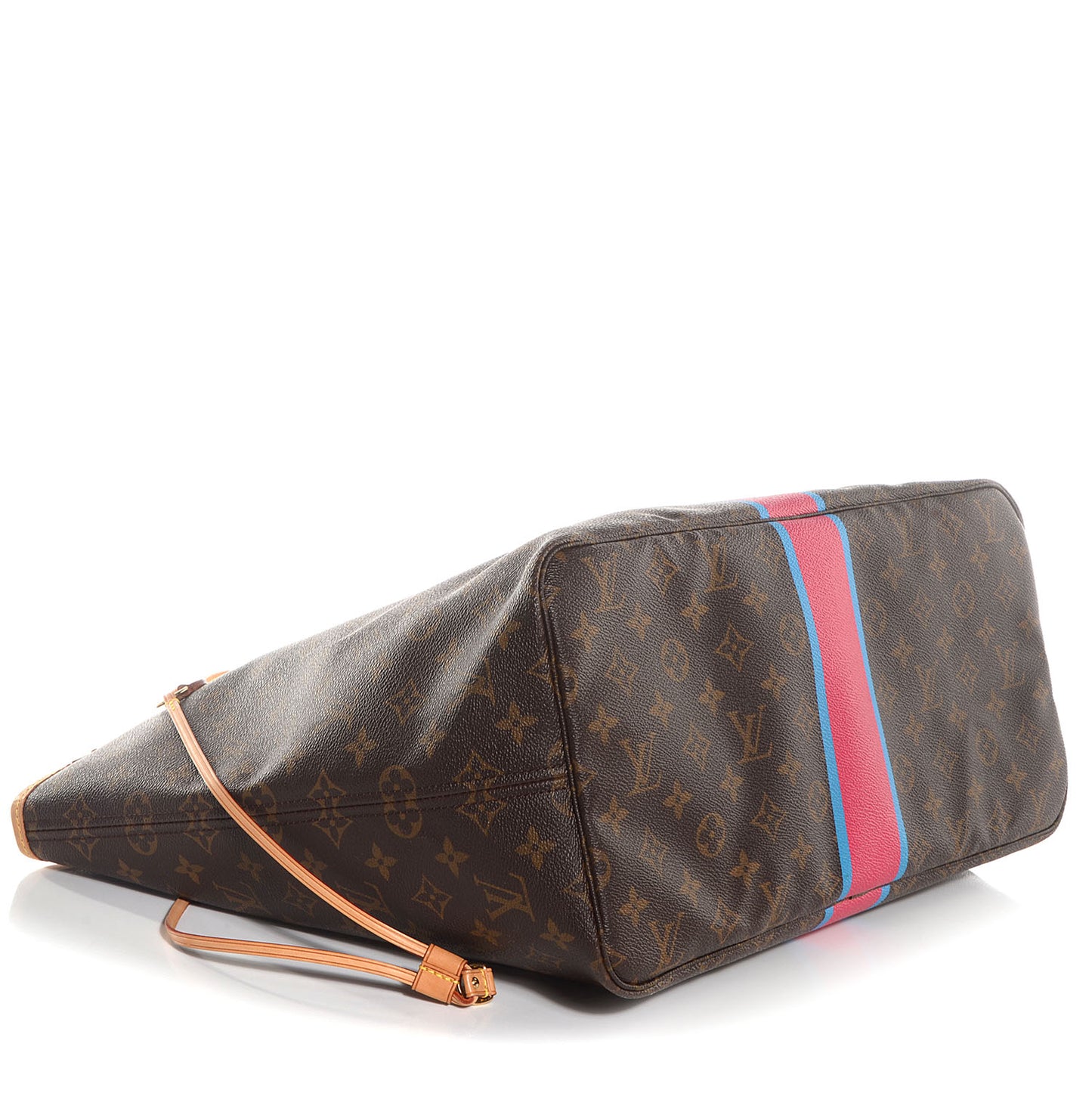 Monogram My LV Heritage Neverfull GM Fuchsia Blue Clair