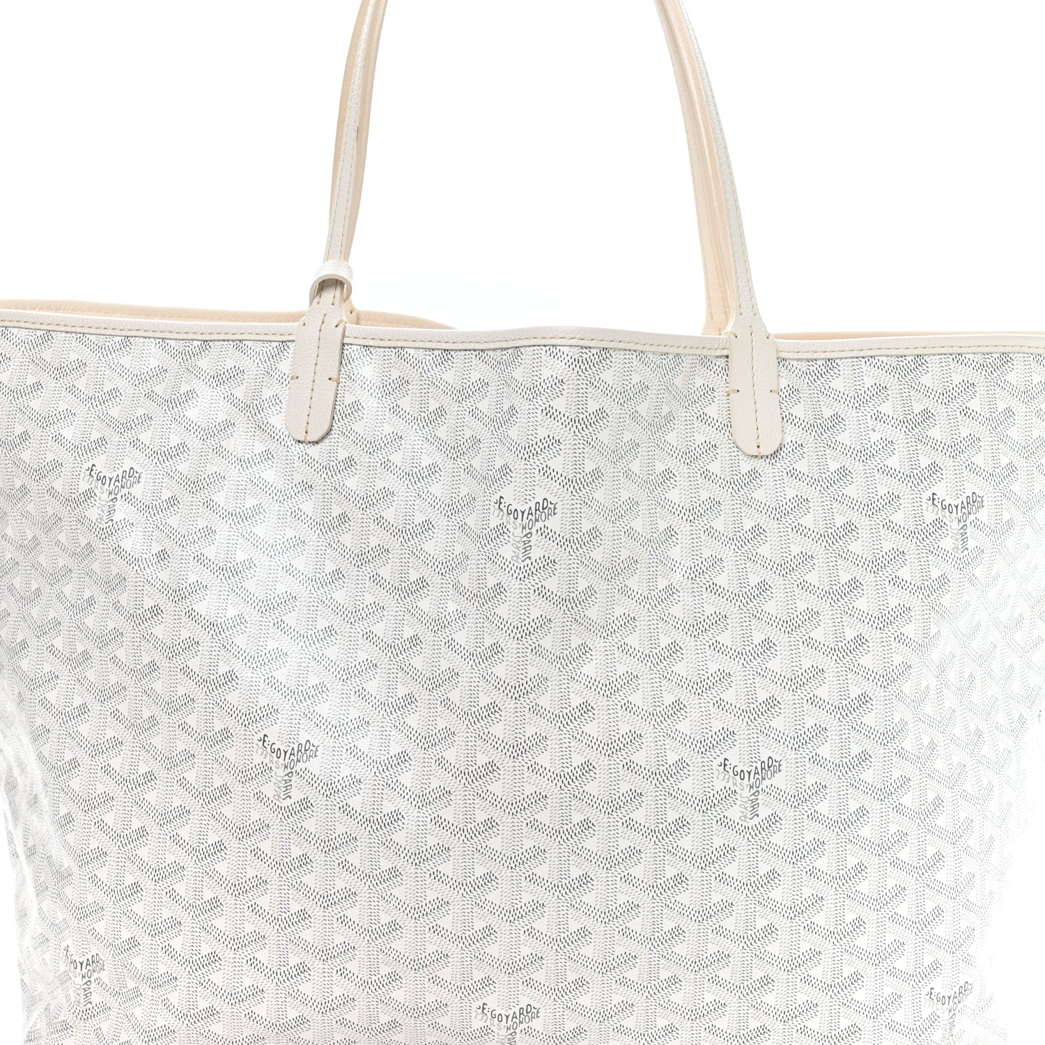 Goyard Goyardine Saint Louis GM White 9 of 11