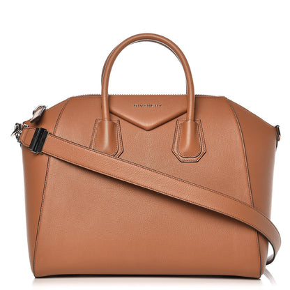 Givenchy Sugar Goatskin Medium Antigona Caramel 1 of 8