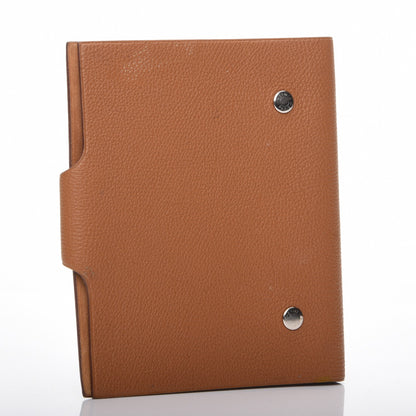 Hermes Togo Ulysse PM Agenda Cover Gold 3 of 9