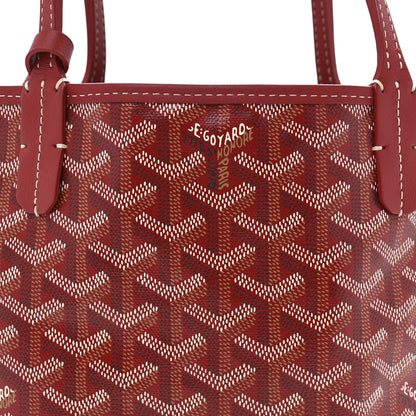 Goyard Goyardine Reversible Mini Anjou Red 9 of 13