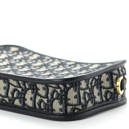 Christian Dior Oblique Diorquake Clutch Blue 9 of 9