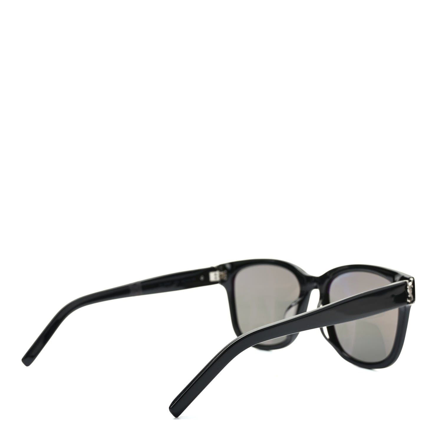 Saint Laurent Acetate Square Sunglasses SL M68 Black 4 of 9