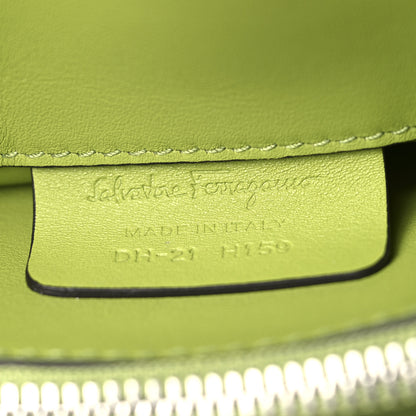 Salvatore Ferragamo Calfskin The Studio Bag Pine Absinthe 7 of 12