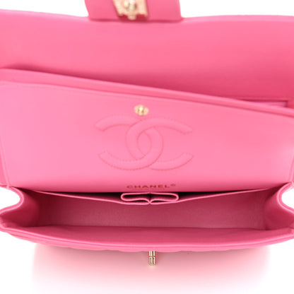 Chanel Caviar Quilted Medium Double Flap Pink 5 of 10
