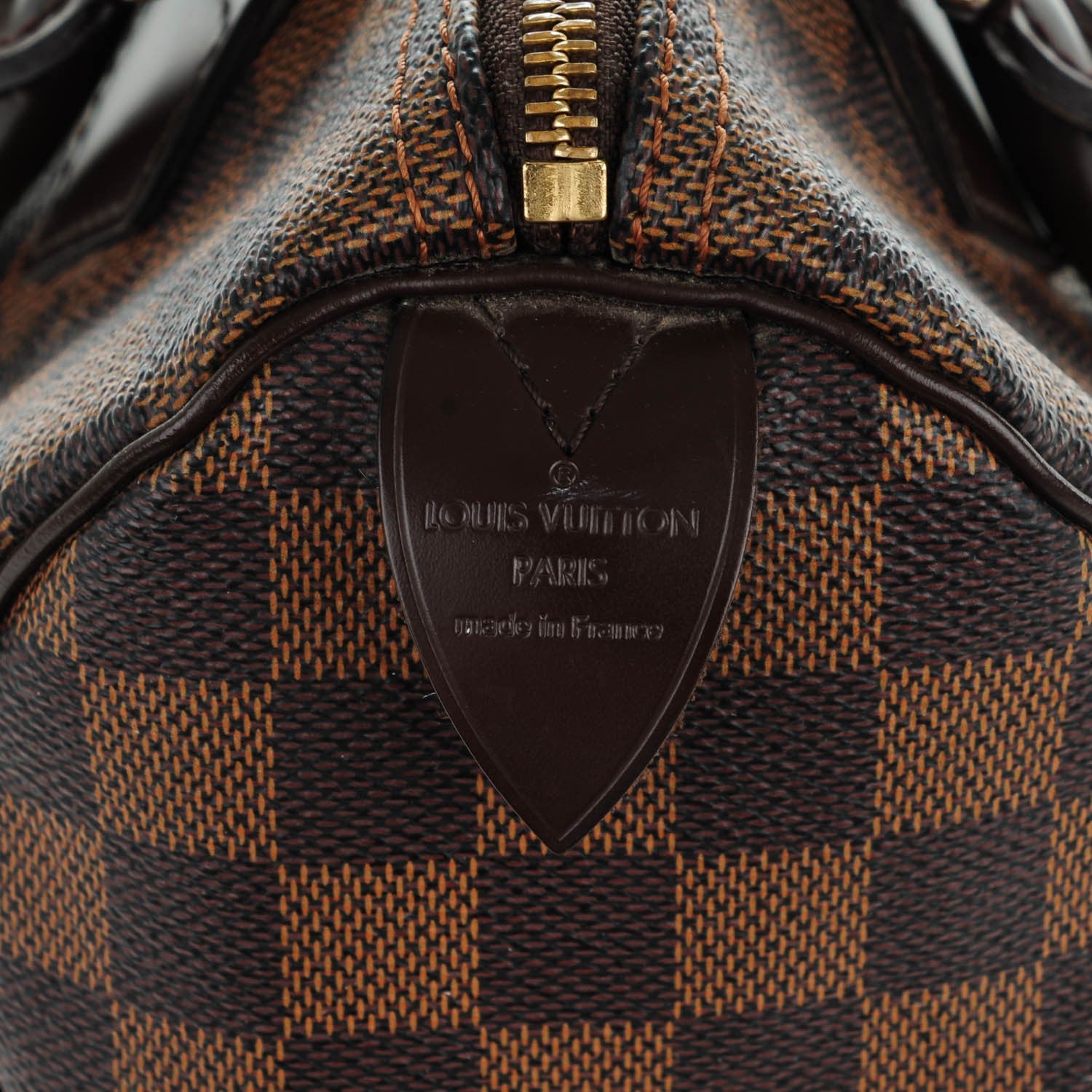 Louis Vuitton Damier Ebene Speedy 25 6 of 9