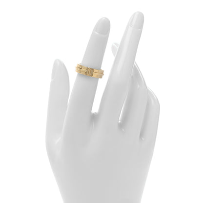 Tiffany 18K Yellow Gold T Two Ring 48 4.5 2 of 5