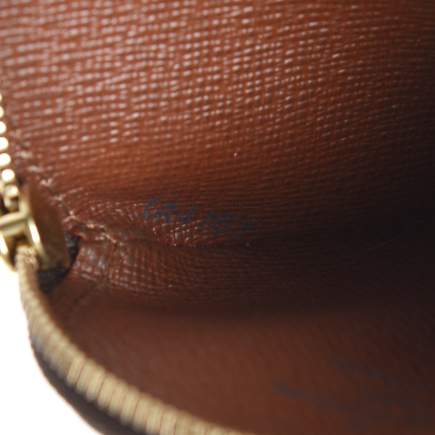 Monogram Round Coin Purse